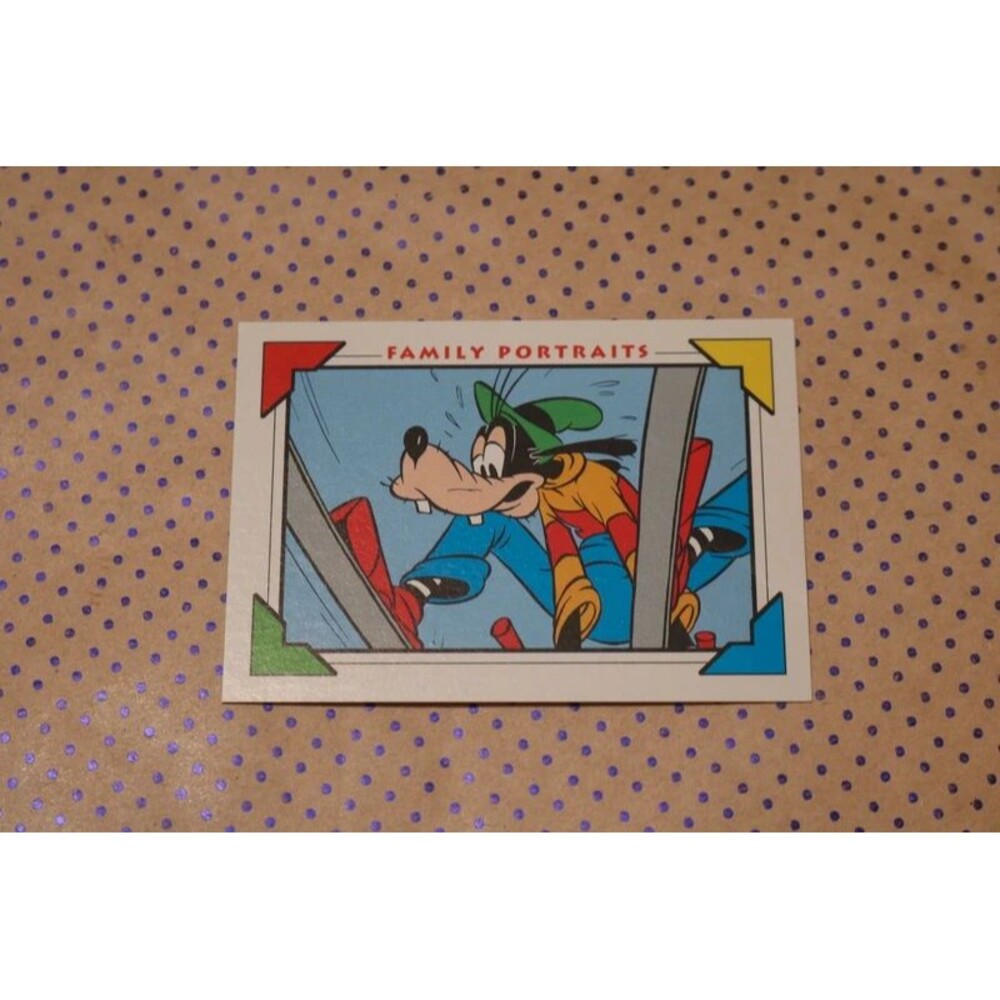 FP The Art of Skiing #146 Disney Card